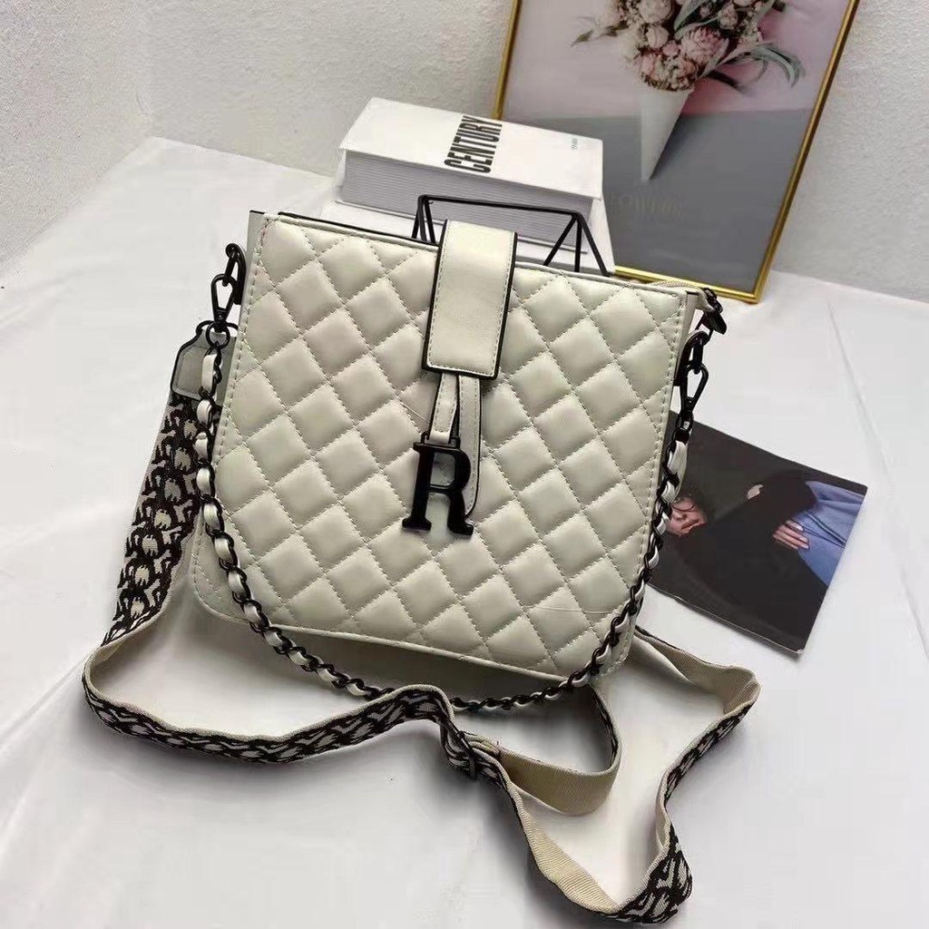 BQ 3109 RISCE TAS SELEMPANG IMPORT WANITA CEWEK PEREMPUAN JAKARTA BATAM R