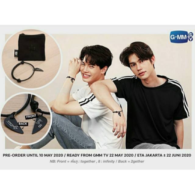 PO Gelang 2Gether The Series Original GMM Thailand