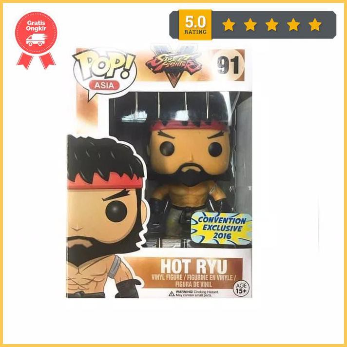 Funko Pop Asia Original - Games - Street Fighter - Hot Ryu Diskon
