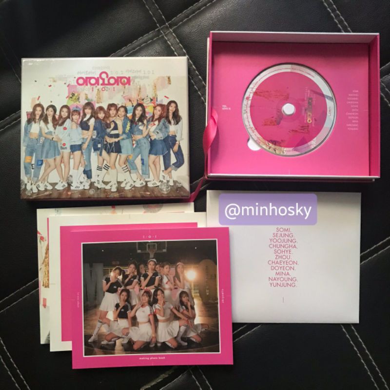 IOI 'Chrysalis' Limited Edition (Pinky Individual Poster) + Group Poster