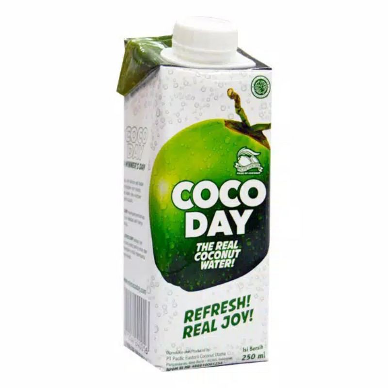 coco day coconut water air kelapa asli 250ml