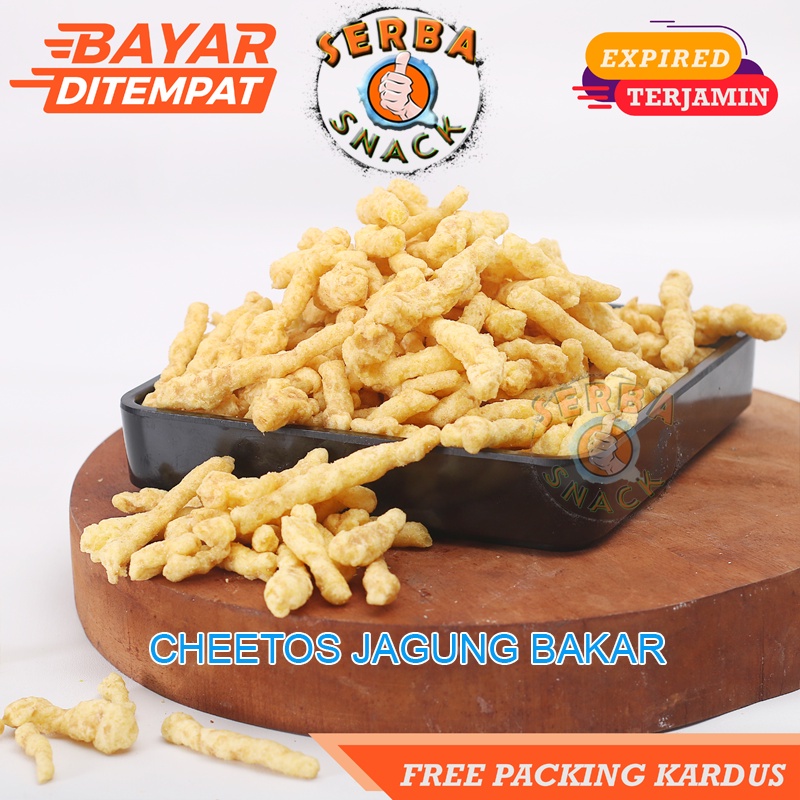 

Jajanan Kiloan cheetos jagung bakar 500gr MAKANAN RINGAN CEMILAN