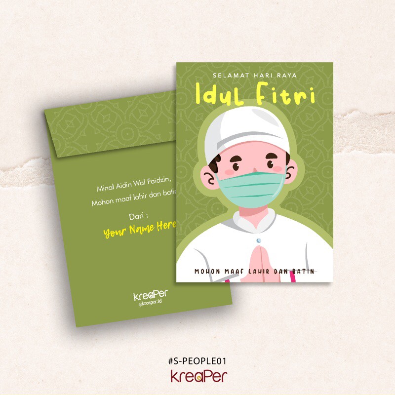 

AMPLOP LEBARAN IDUL FITRI 2021 SMALL (Kode: S-PEOPLE01)