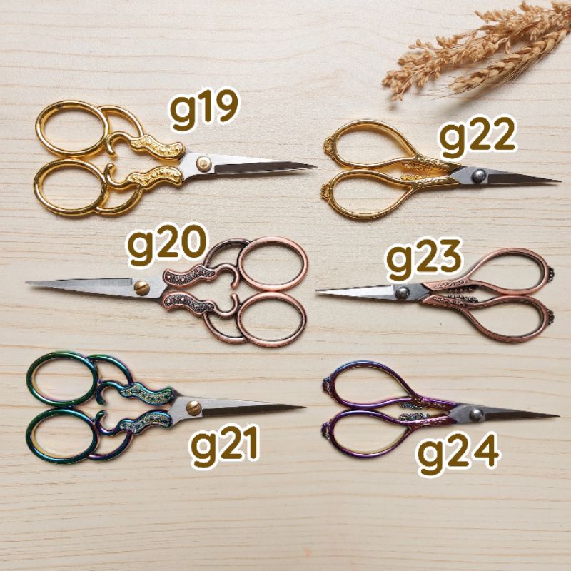 

Gunting craft - scissors - vintage scissors - gunting vintage