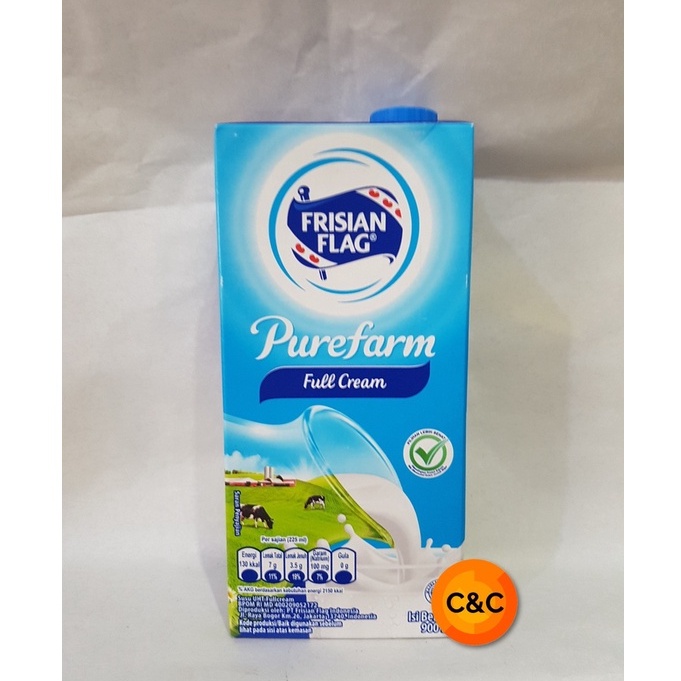 

Susu UHT Frisian Flag 900 ml