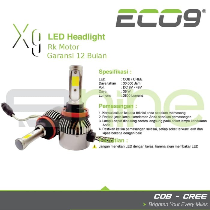 LAMPU LED H11 | LAMPU H8 H9 H11 H16 LED | LAMPU FOGLAMP H16