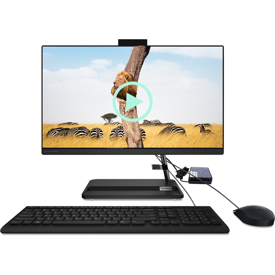 Jual Lenovo PC IdeaCentre AIO 3i 24ITL6 Intel Core i3 1115G4 DOS 4GB ...