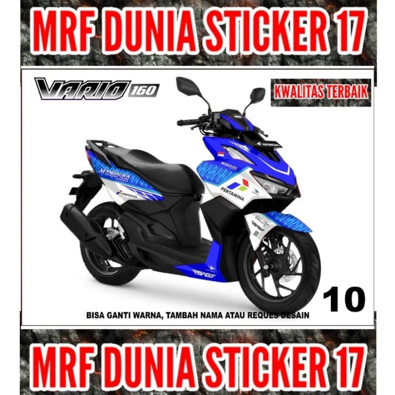 Sticker decal Vario 160 Full Body  Decal Motor Vario 160 Sticker Motor Vario 160 Decal Sticker Motor