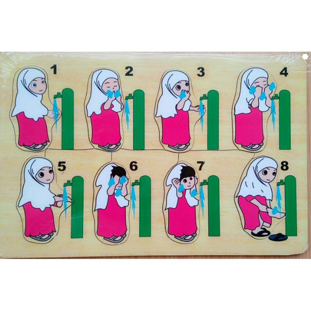 Gambar Kartun Anak  Wudhu Gambar Kartun