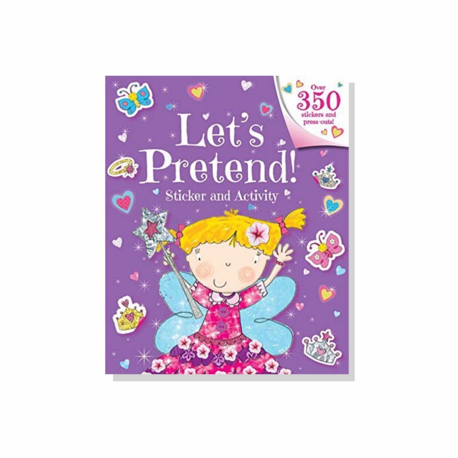 Let's Pretend ! Sticker and Activity Book Buku Anak Aktivitas Stiker