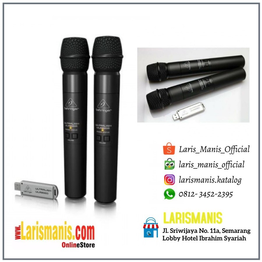 Mic Behringer ULM202USB ULM 202 USB ULM202 Mic Wireless for Behringer