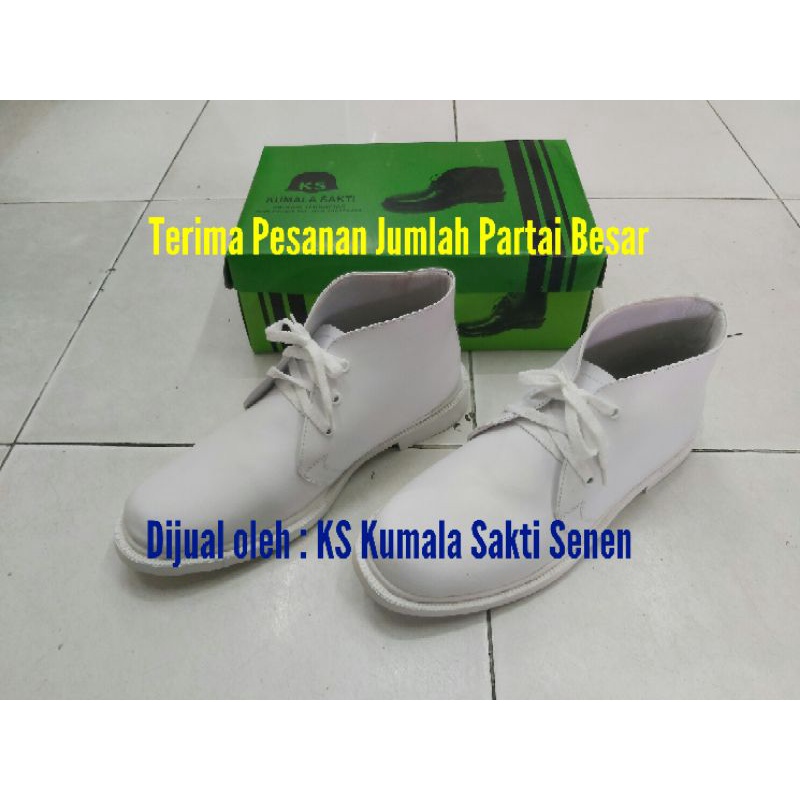 《Premium》Sepatu PDH Tali Putih Kulit Asli Paskibra|Sepatu PDU Taruna|Sepatu PDU Lurah|Sepatu PDU Camat|Sepatu PDU Kades