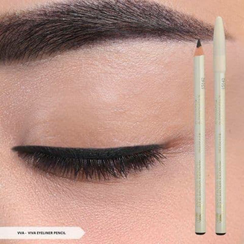 eyeliner pensil viva coklat original