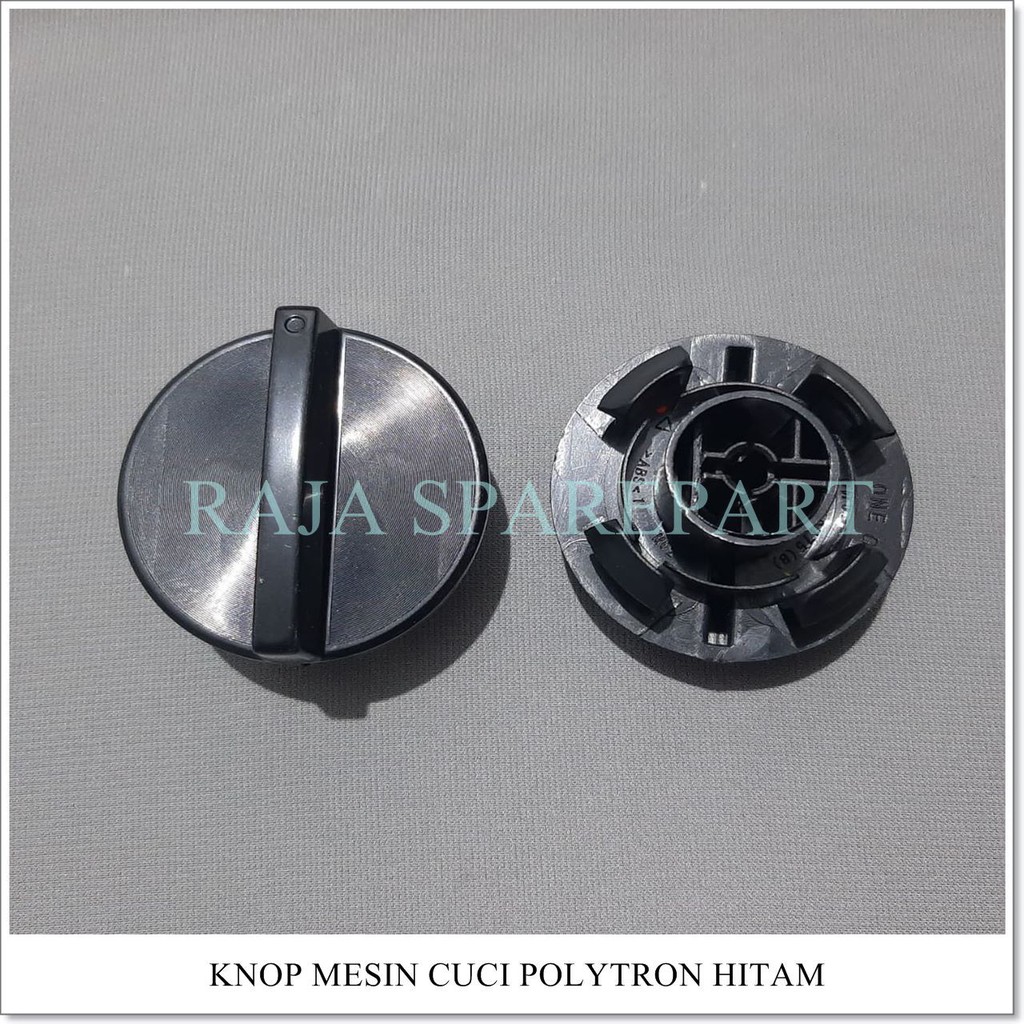 KNOP MESIN CUCI POLYTRON HITAM