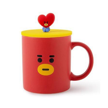 Eklusif Mug Bt21 (Cup Cover Mug Set) Official Bergaransi