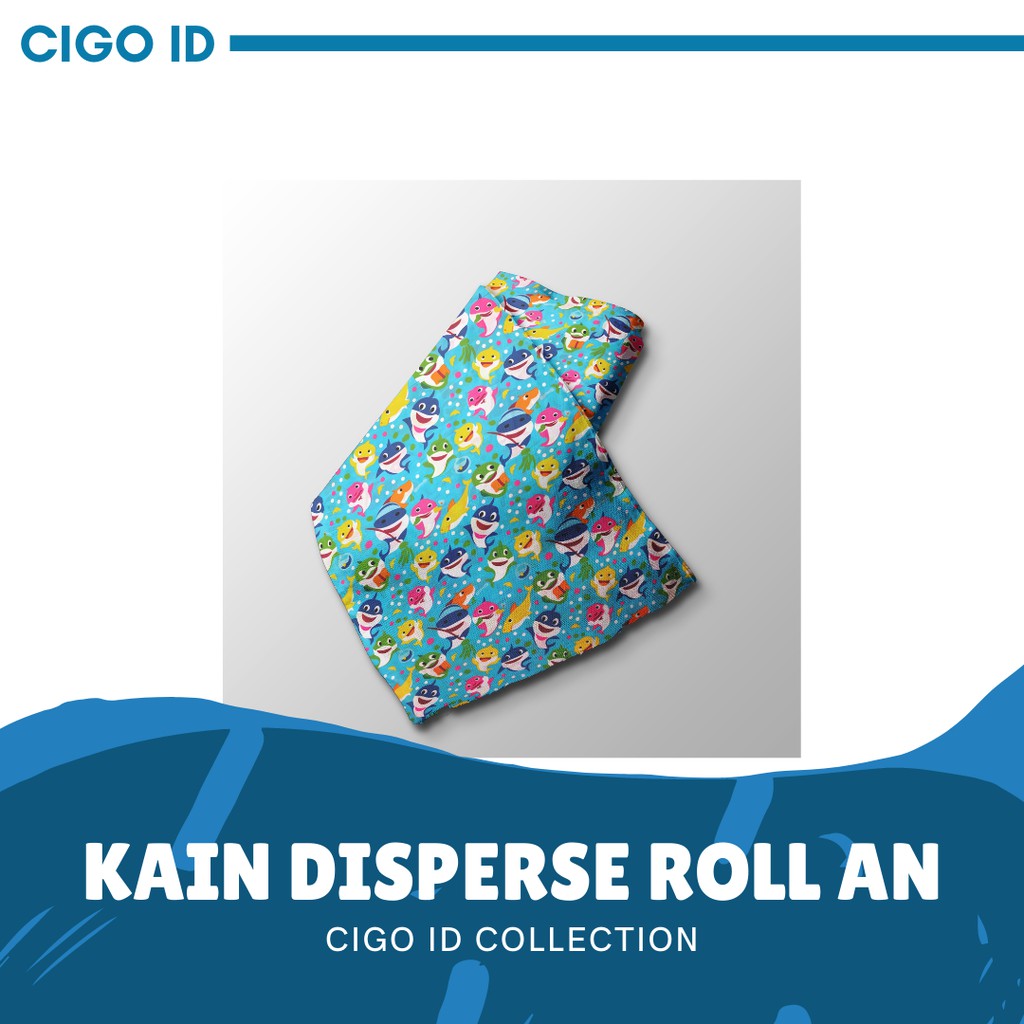 KAIN DISPERSE POLOS 1 ROLL ISI 100 METER