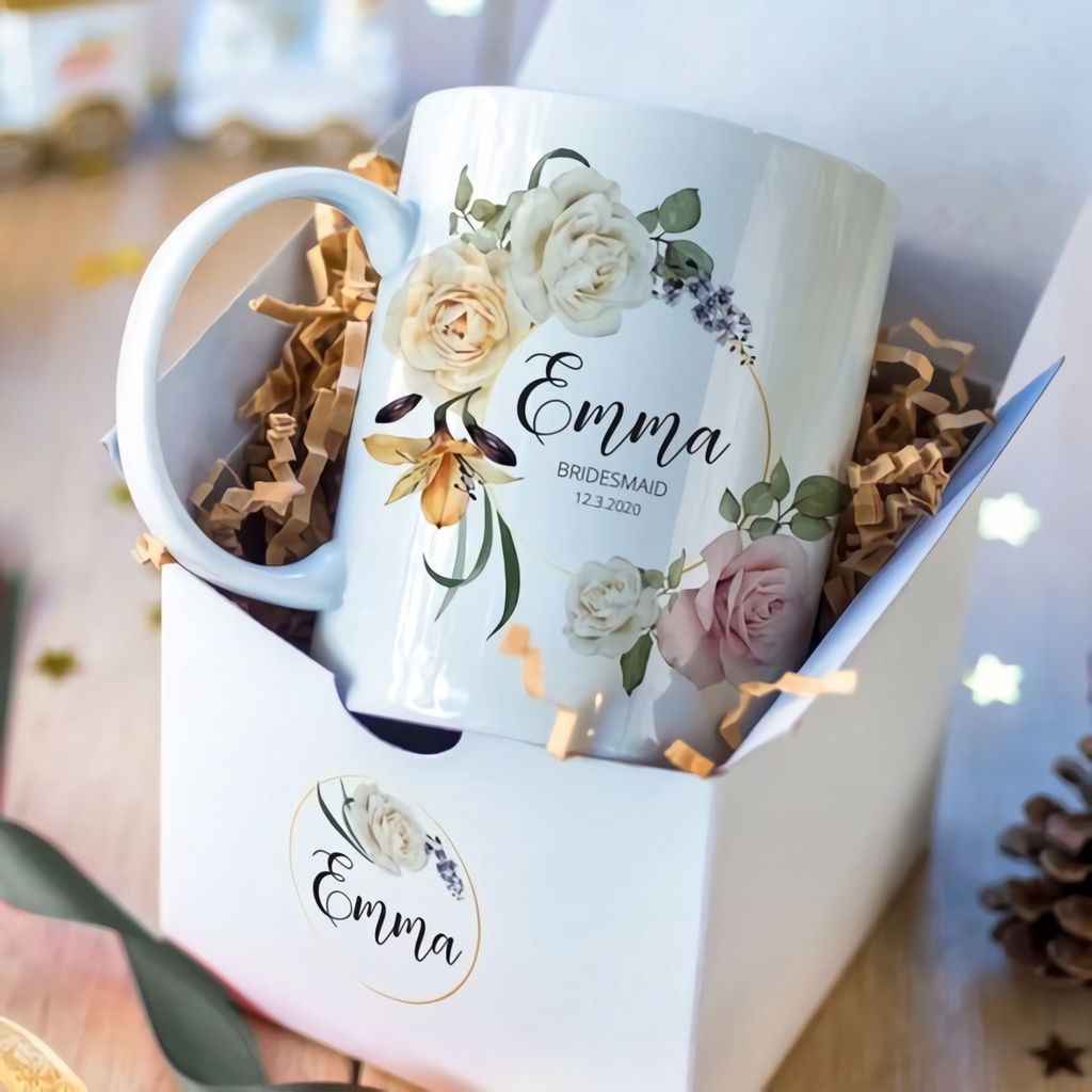 SOUVENIR BRIDESMAID / SOUVENIR PERNIKAHAN MUG / SOUVENIR / SOUVENIR CUSTOM