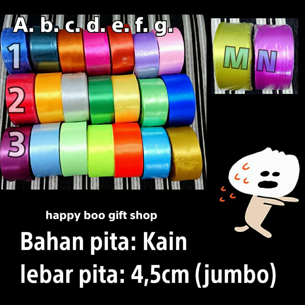 PITA KAIN BESAR METERAN (LEBAR 4CM)