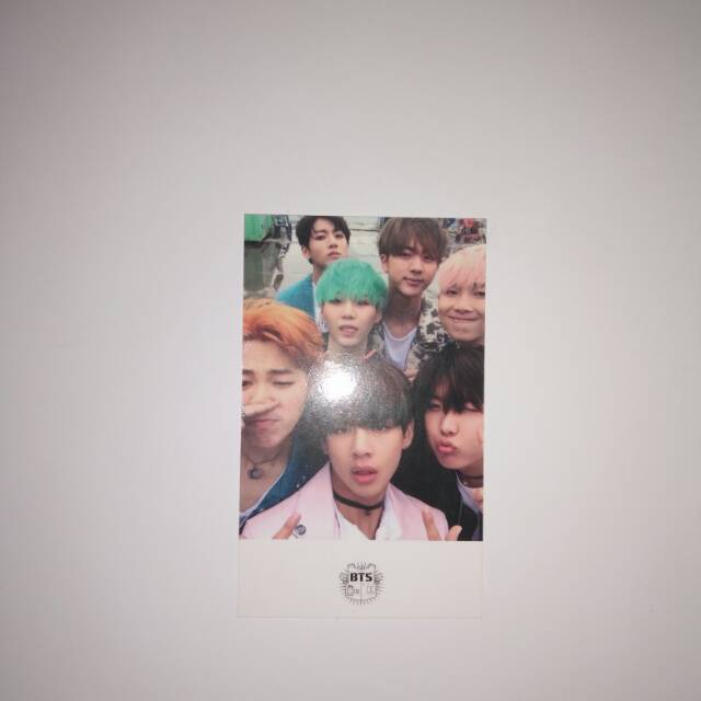 BTS hyyh pt.2 Group Photocard