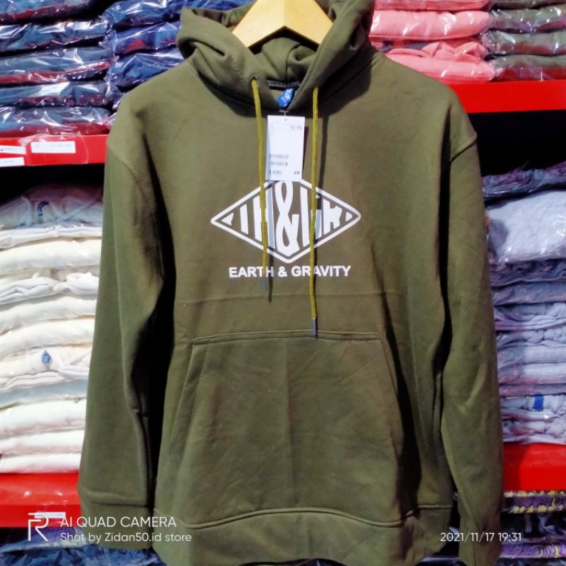 Hoodie HM earth gravity  hoodie peria hoodie oversize