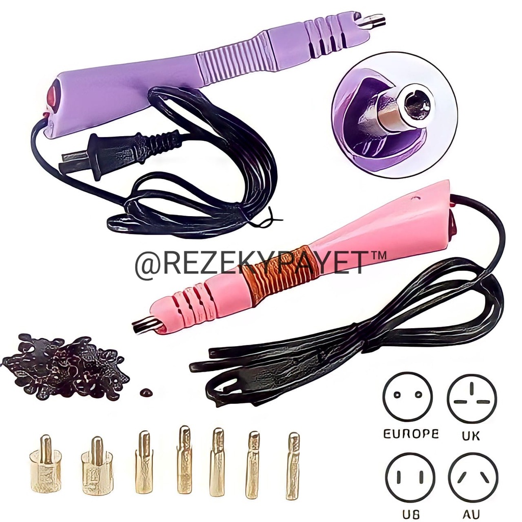 Solder Diamon | Hotfix | Alat Pasang Mote Hotfix Gosok | Hotfix Rhinestone Applicator