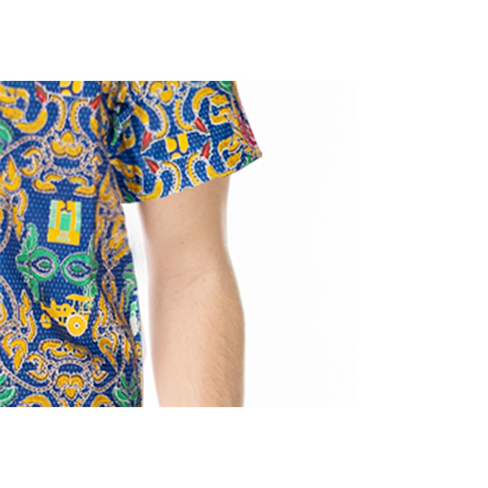 BATIK TRUSMI HAFIYAN SERAGAM PRIA BATIK LENGAN PENDEK BATIK KEMENTRIAN PUPR BATIK PU BATIK PREMIUM