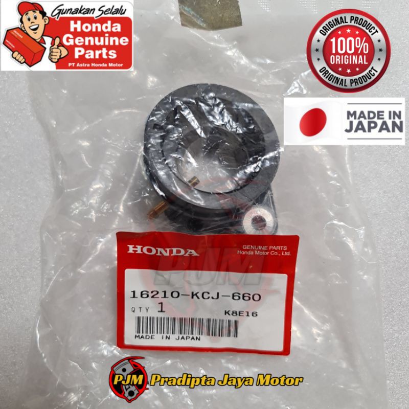 Manipol atau Intake Tiger New Tiger Revo Original 100persen AHM Made in Japan 16210-KCJ-660