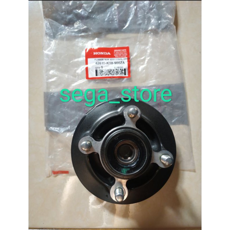 nap gear dudukan gear gir belakang honda verza 150 ori orioriginal AHM 42615-K18-900ZA