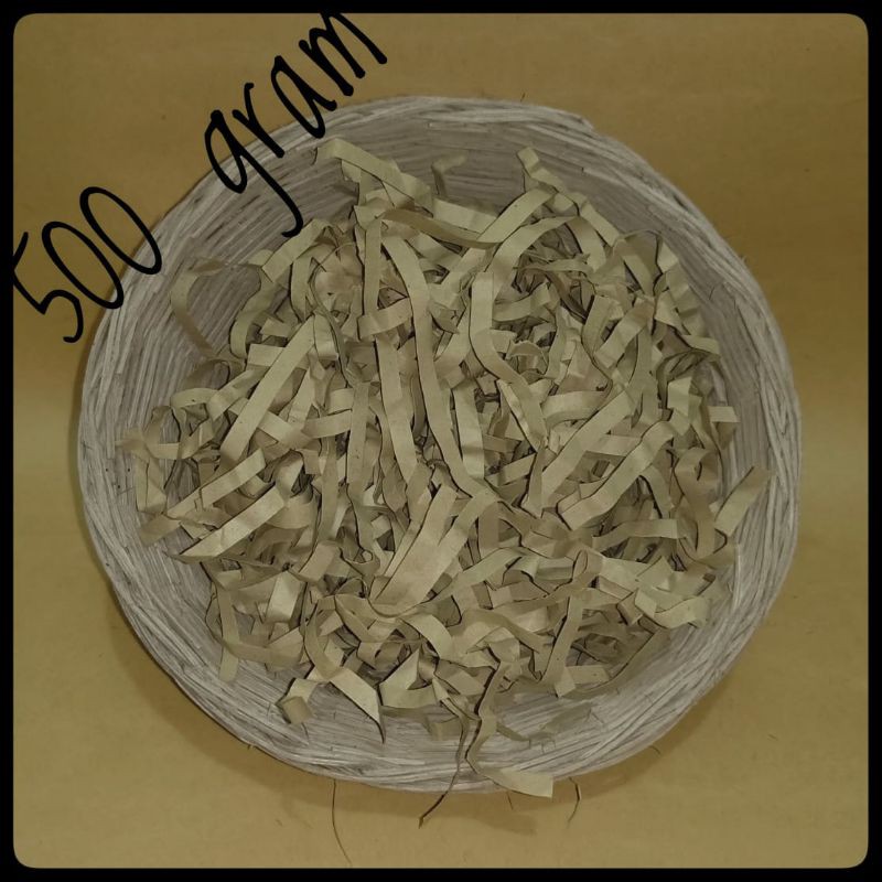 

SHREDDED PAPER ISI 500 GRAM / KERTAS SAMSON 80 GR CACAH / KERTAS ISIAN KADO GIFT BOX