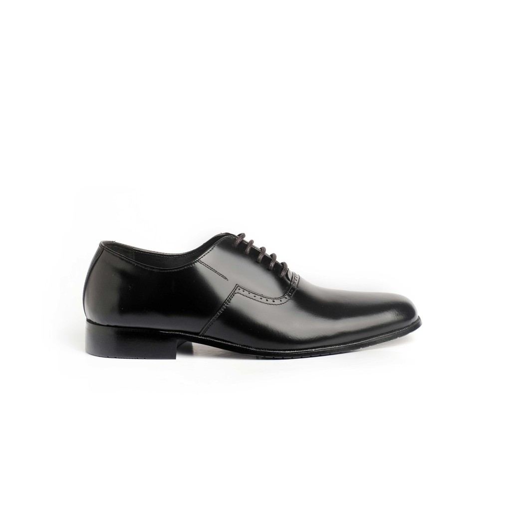 Sepatu Pantofel Pria - Winshor - Oxford Riot - Black