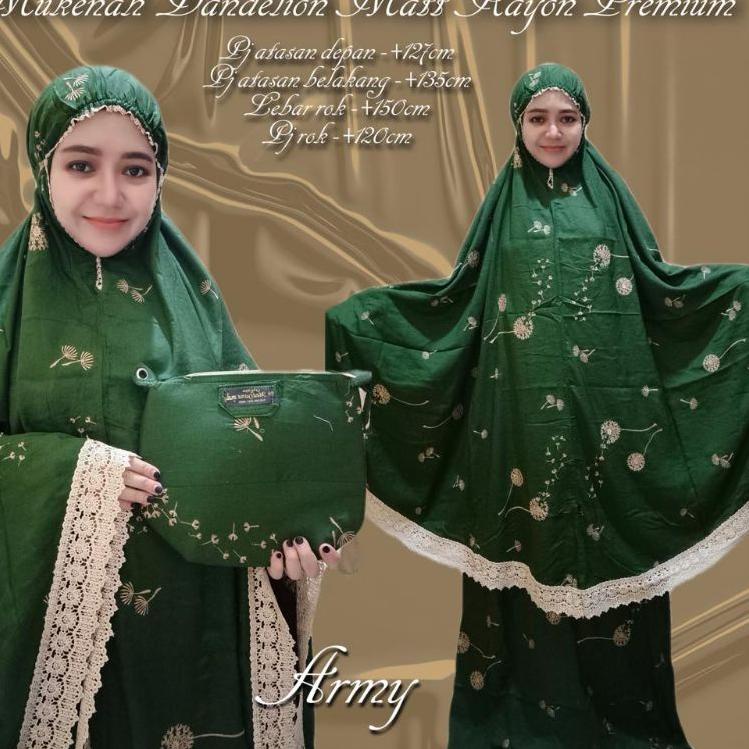Hot Sell.. mukena dandelion