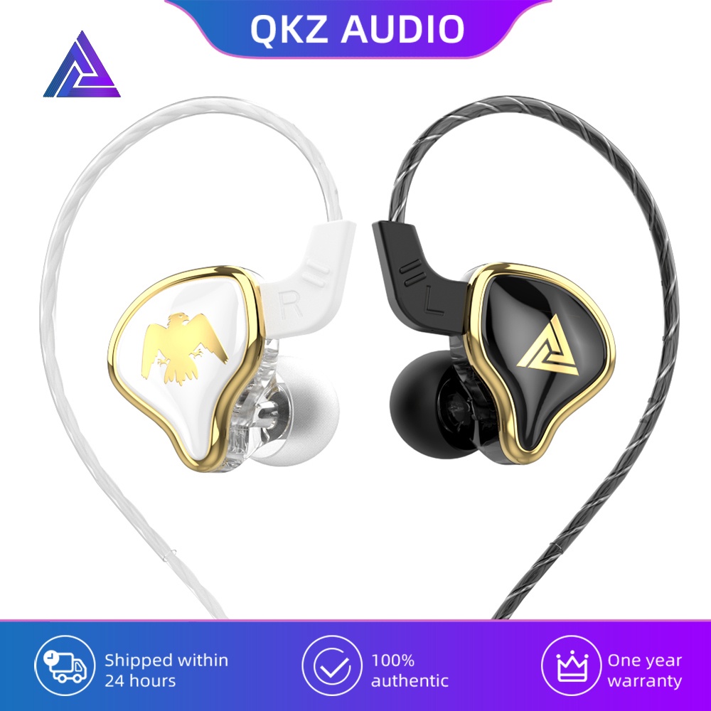 Qkz AK6 Ares Earphone In Ear HIFI Dinamis Dengan Kabel Jack 3.5mm + Fitur Noise Canceling