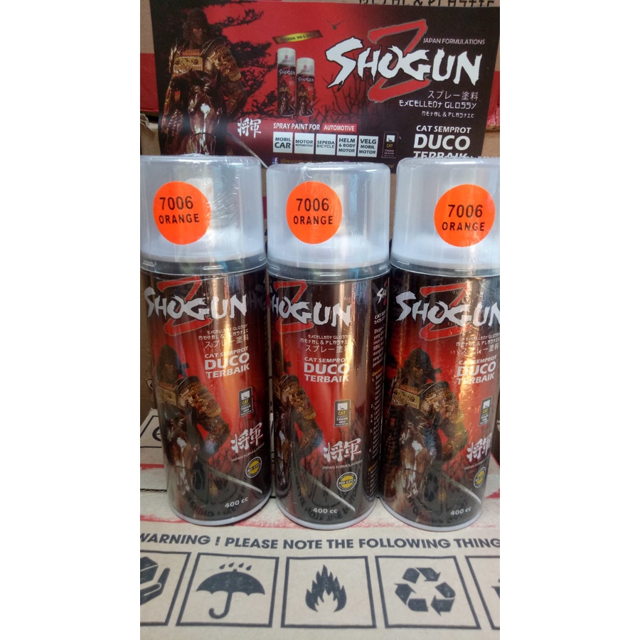 pilox pilox cat semprot duco shogunz pilok shogun z stabilo orange 7006 400cc