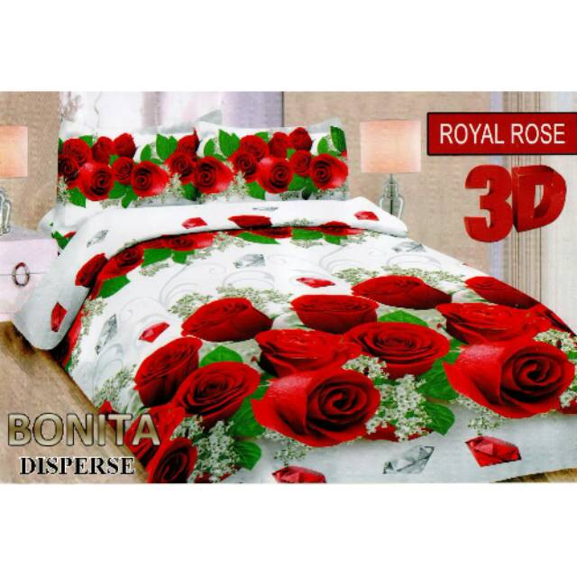 Sprei Bonita Royal Rose 180x200 (King Size)