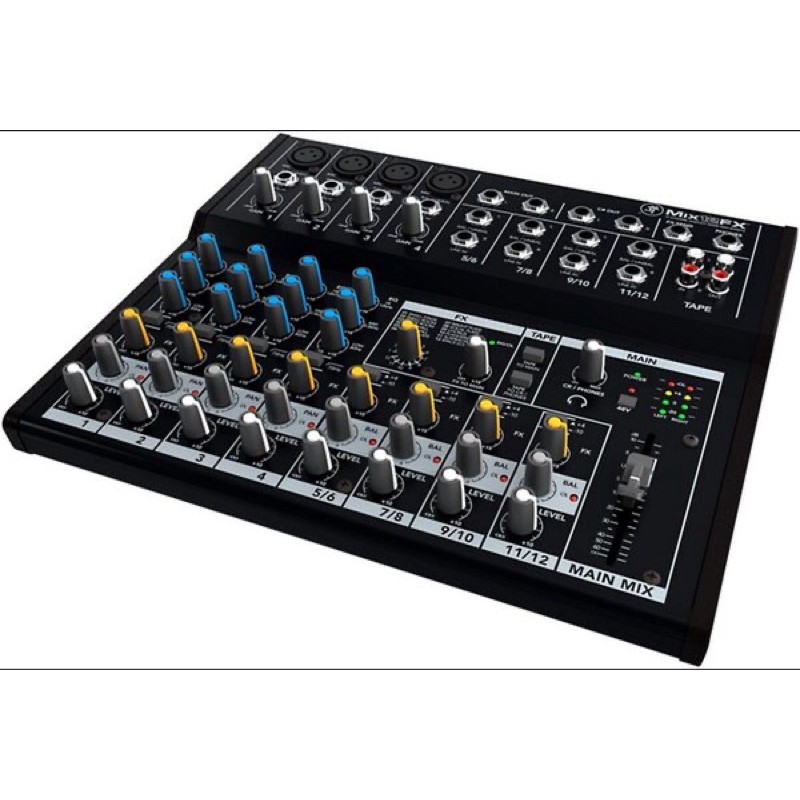Mackie Audio Mixer Mix - 12 Fx 12 Channal Original Garansi Murah