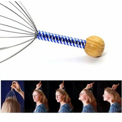 Alat Pijat Kepala BOKOMA Stainless Head Massager