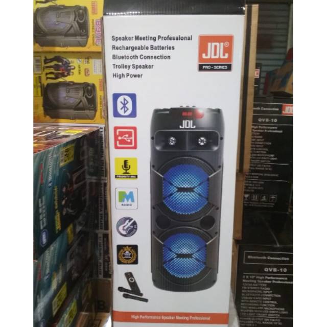 Speaker Portabel JDL QVB 8