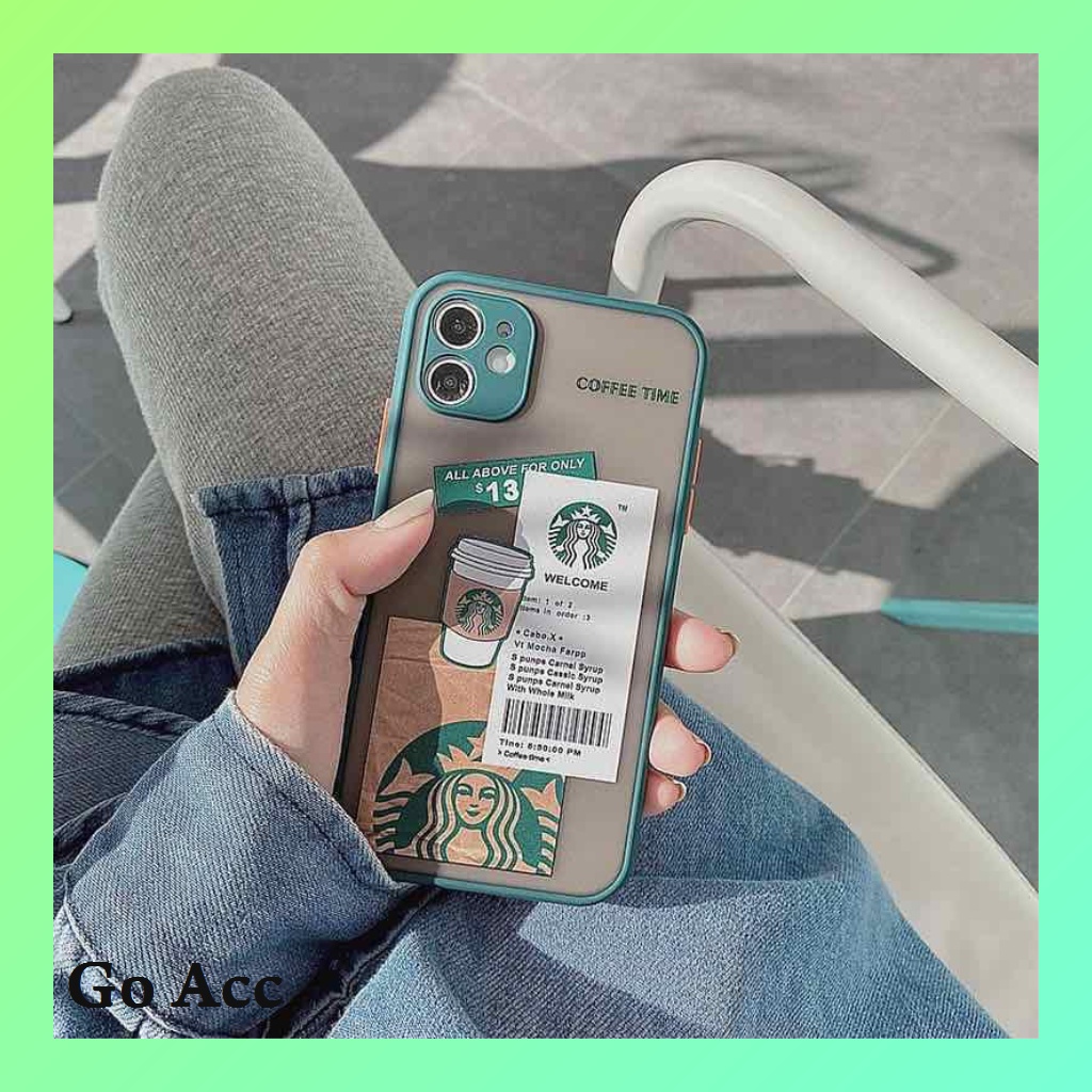 Softcase Unik Coffee Starbucks for Realme 5/C3,6/Narzo,7/20 Pro,7i/C17,8,C11 2021,C2,C20,C21,C15/C12/C25 Narzo 20/30A FM02