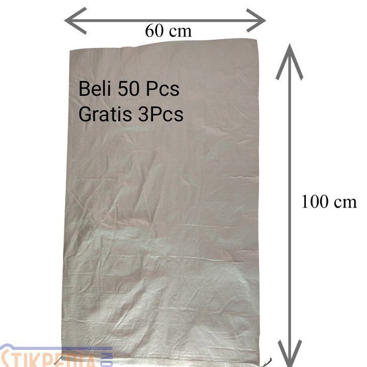 Karung Goni 50 KG / Karung Plastik 50Kg 60x100cm Goni Plastik 50kg Karung goni plastik 50Kg