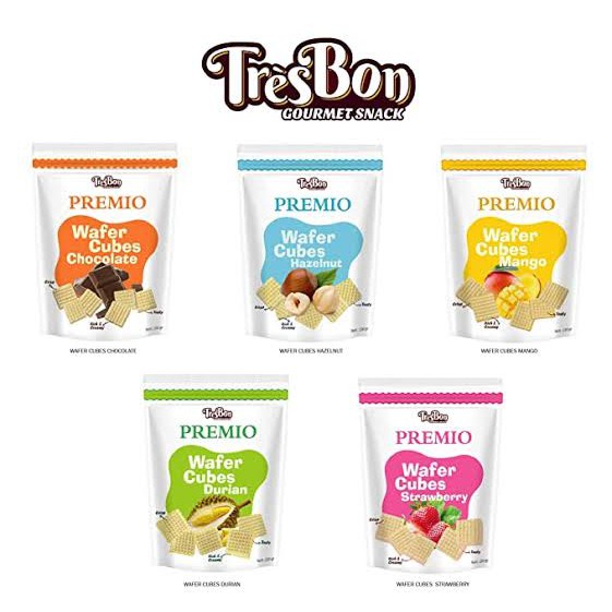 

Tresbon Wafer Cubes, Snack Ringan