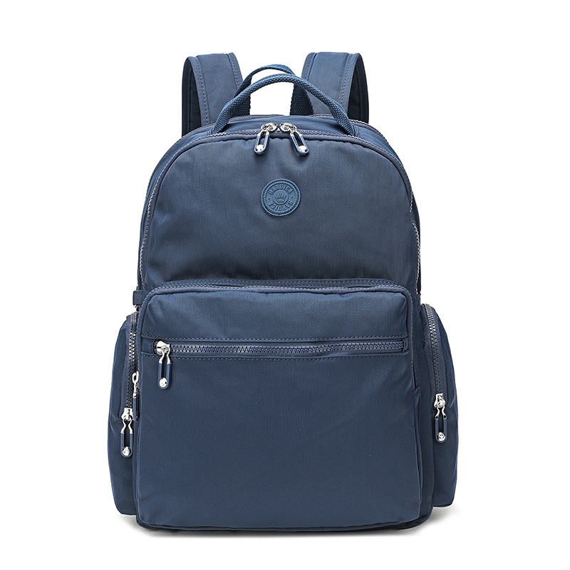 HARUICA BAG 80112 RANSEL - Backpack - Tas Ransel Laptop Sekolah Import High Quality-Navy