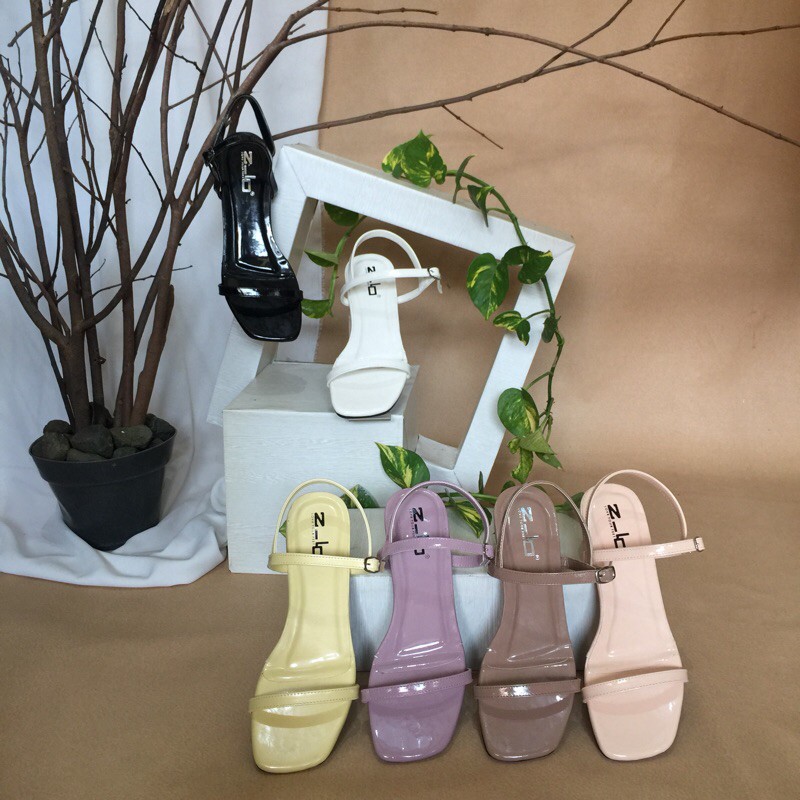 Zlo Alana Sandal  Heels  Tali Wanita  Shopee  Indonesia