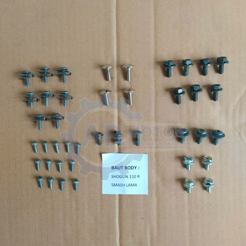 BAUT FULL BODY + KARET SAYAP SMASH LAMA / SHOGUN 110 R