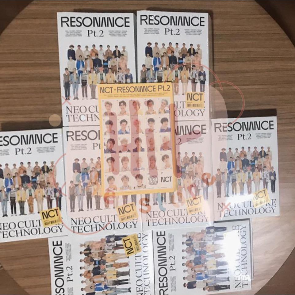 CO ALBUM NCT RESONANCE PT.2 + ALBUM PO LAIN BATCH 1 DAN 2