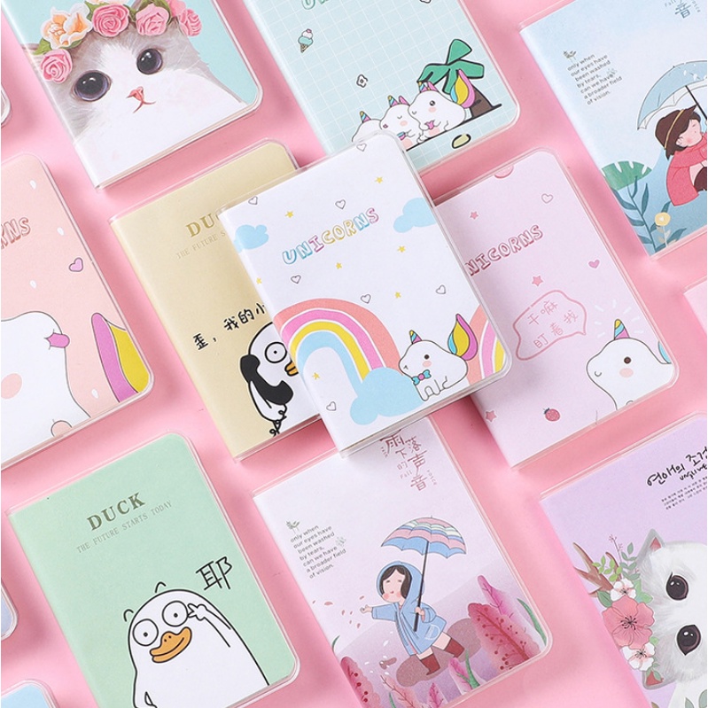 

BUKU CATATAN MINI MOTIF KARTUN / BUKU TULIS KECIL A6 / BUKU AGENDA ATK