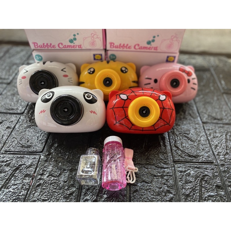Mainan Anak Bubble Camera / Kamera Gelembung
