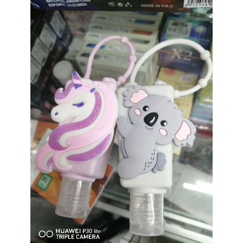 hand Sanitizer gantung boneka plus isi, bisa digntung di tas