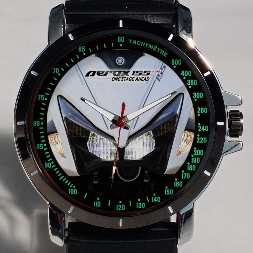 Jam Tangan Custom Aerox Putih