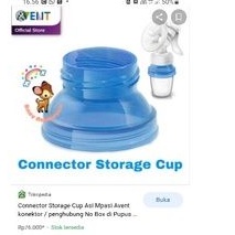 Connector Avent Konektor avent botol Adapter avent