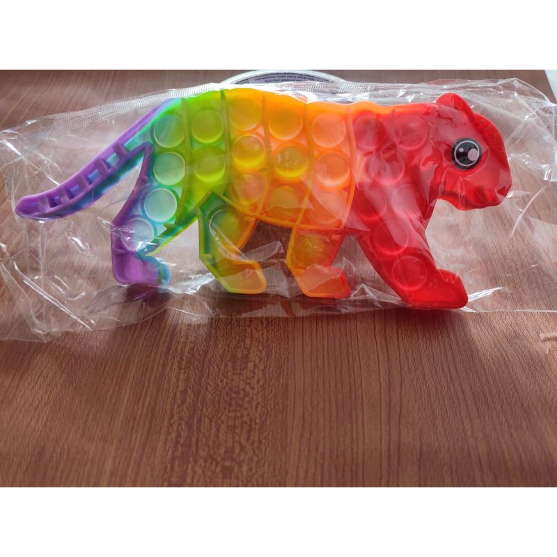 《17 jenis POP IT READY STOK》Versi 2 GAJAH,HARIMAU,BEAR,KUDA,DINO-Jaguar